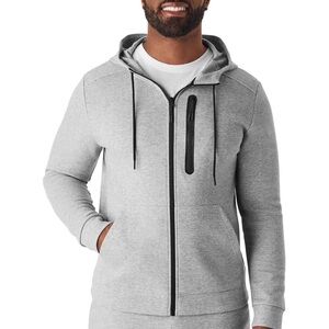 Member’s Mark Everyday Gray Zip-Up Sweater